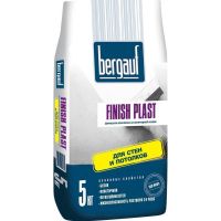 Шпатлевка полимерная финишная BERGAUF FINISH Plast 5 кг