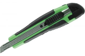 Нож пистолетный КЕДР упрочненный 9 мм обрезиненная ручка автофиксатор (031-0964)