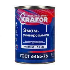 Эмаль КРАФОР ПФ-115 бирюзовая 0,8 кг