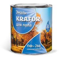 Эмаль КРАФОР ПФ-266 Желто-коричневая 0,9 кг
